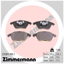 Satz Bremsbeläge Bremsklötze vorne für Seat Ibiza 4 6J5 6J1 6J8 | 135918