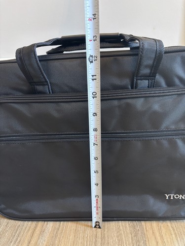 Ytonet Valigetta per Laptop 17 Pollici Espandibile Borsa per Computer Tracolla NUOVA - Foto 12 di 12