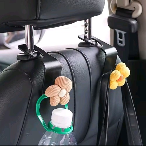 Plastic Car Seat Back Headrest Hook Coat Purse Bag Hanger Holder Accessories - Picture 8 of 13