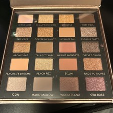 Iconic London Day To Slay Eyeshadow Palette New In Box 20 Shades $62 RV!