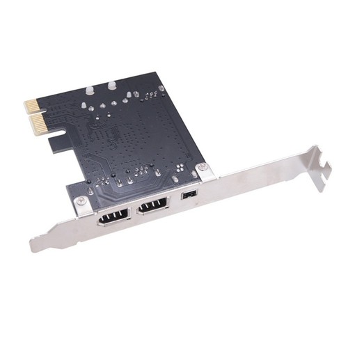 PCI-E 1X 1394 Carte de Capture Vidéo DV 4 Ports Carte Firewire 800/400/200/100M4405 - Photo 3/6