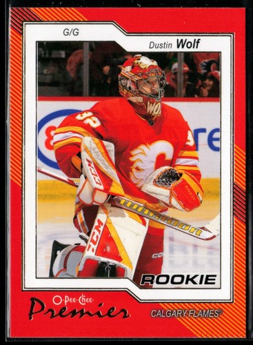 2023-24 O-Pee-Chee Premier #P-85 Dustin Wolf RC