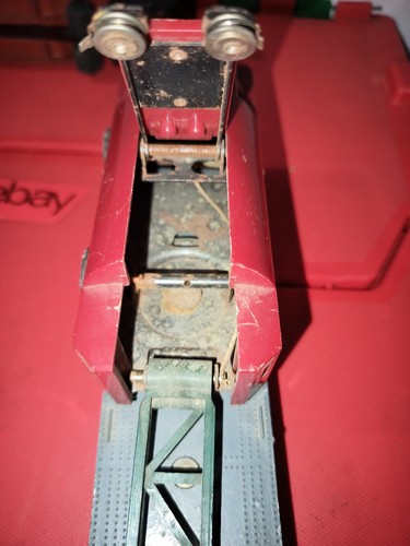 American Flyer #644 Industrial Brownhoist Crane Car w/Red Cab Vintage - Picture 8 of 9