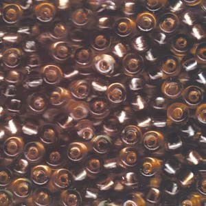 Rococo Silver-Lined Peach Smoke Miyuki Seed Beads 5/0 (05-3271-TB) - Bild 1 von 1