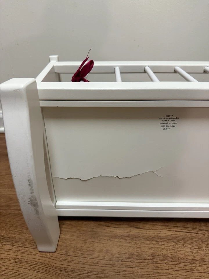 American Girl Bitty Baby Rocking Cradle- READ - Image 4 of 4