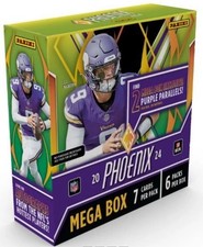 2024 Panini Phoenix Football Card Factory Sealed Mega Box Case (20 Boxes)