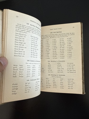 Antique 1872 Swinton's Word Book Of English Spelling By William Swinton - Imagen 6 de 6