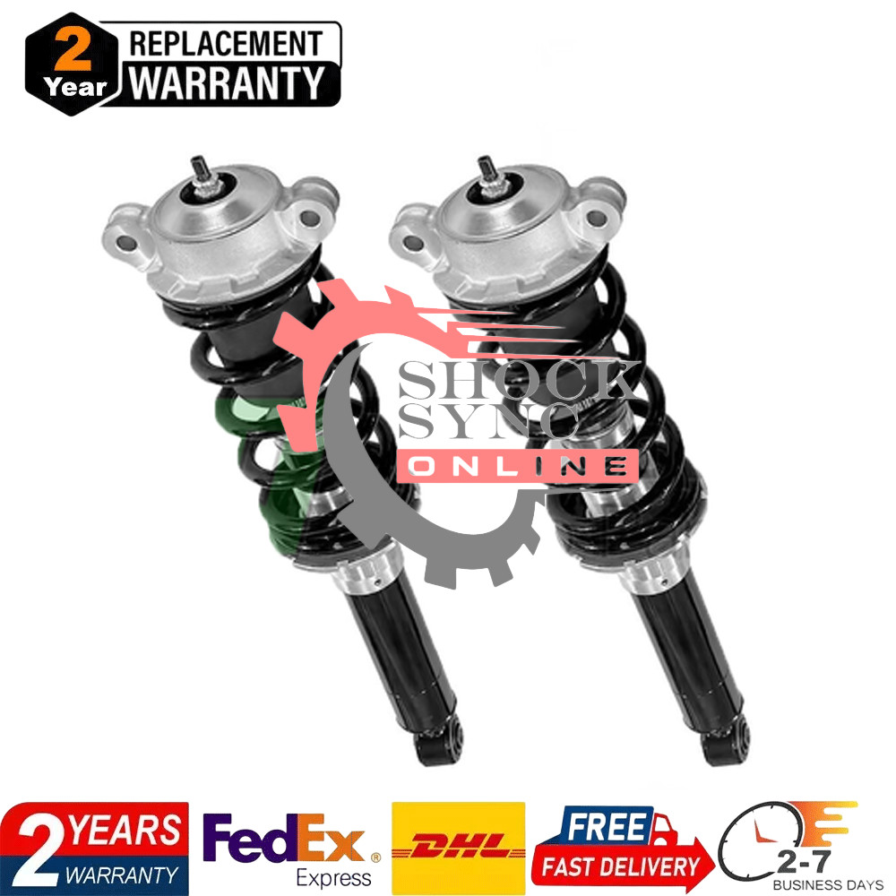 Pair For 08-14 Ferrari California 4.3L V8 Front Shock Absorber Assys w/Magnetic