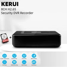 8 Channels Security DVR Recorder+500GHDD For Security Camera Home Surveillance