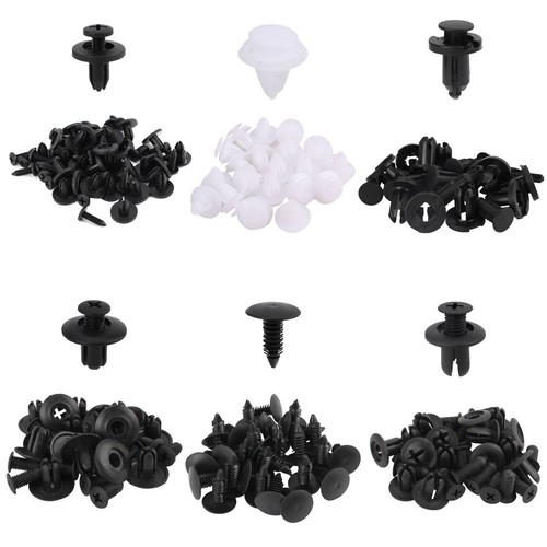100 x Guardabarros Forro Sujetador Remache Empuje Clips Retenedor Universal Para Volvo - Imagen 4 de 8