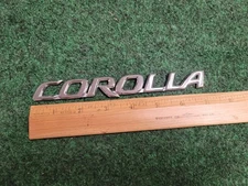 2003 2006 2007 2008 Toyota Corolla Rear Trunk Nameplate Emblem 75442-02070 1M3