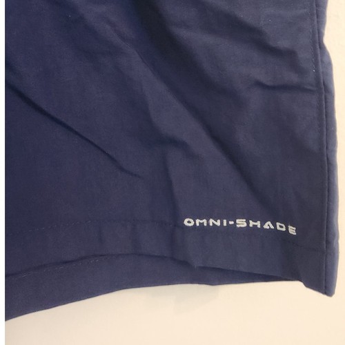 NWT Columbia Boys Backcast Fishing Activewear Shorts Navy Blue M - Picture 3 of 8