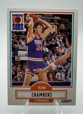 1990-91 Fleer #146 Tom Chambers Phoenix Suns