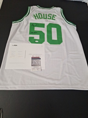 Eddie House “2008 NBA Champs” Signed Boston Celtics WHITE Jersey (JSA COA) - Picture 7 of 13