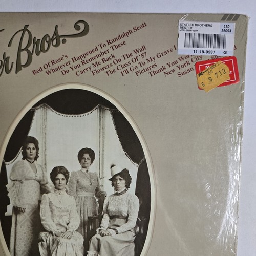 The Statler Brothers - The Best Of The Statler Brothers LP Mercury SRM 1-1037 - Picture 3 of 19