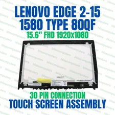 Laptop Touch Screen LCD Display Assembly Lenovo Edge 2-1580 FHD