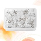  100pcs Flower Shaped Sofa Skirt Nails Stainless Steel Nails Bedskirt Blankets