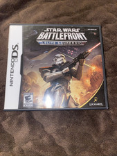 Star Wars Battlefront Elite Squadron Nintendo DS - Game & Case Manual