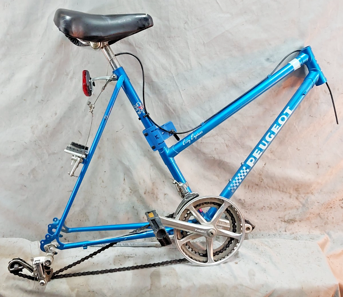 1987 Peugeot City Express Hybrid Bike Frame 54cm Small France