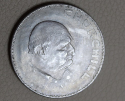 * UNITED KINGDOM 1965 WINSTON CHURCHILL CROWN NICE #NSV99 - Picture 5 of 8
