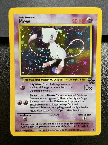 Nueva Tarjeta Pokémon - Promoción WOTC - Black Star - #9 - HOLO - CASI NUEVA (D) - Imagen 2 de 12