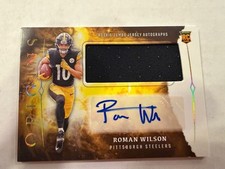 2024 Panini Origins - Rookie Jumbo Jersey Auto Roman Wilson #RJA-RWI AU, MEM, RC