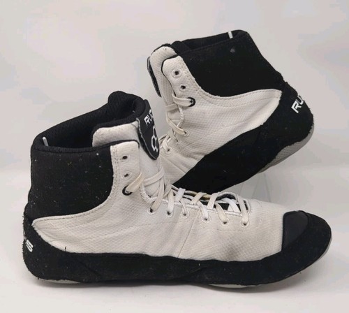 Rudis Ringerschuhe Colt 2.0 weiß schwarz Herren 10,5 / Damen 12 " - Bild 4 von 9