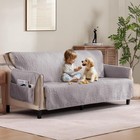 Quilted Grand Sofa Covers Washable, Couch Cover for Grand Sofa, Soft Cozy Cou...