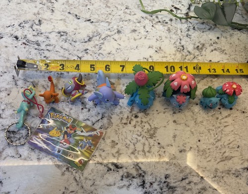 Lote de figuras Pokemon Moncolle Mega Venusaur Kyogre Charmander Wartortle Hoopa LEER - Imagen 14 de 16