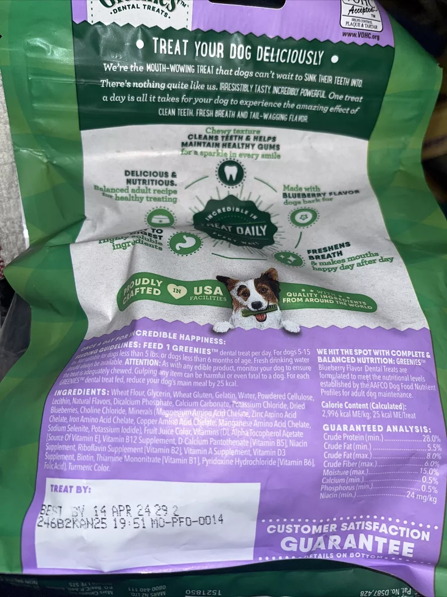 Greenies blueberry top