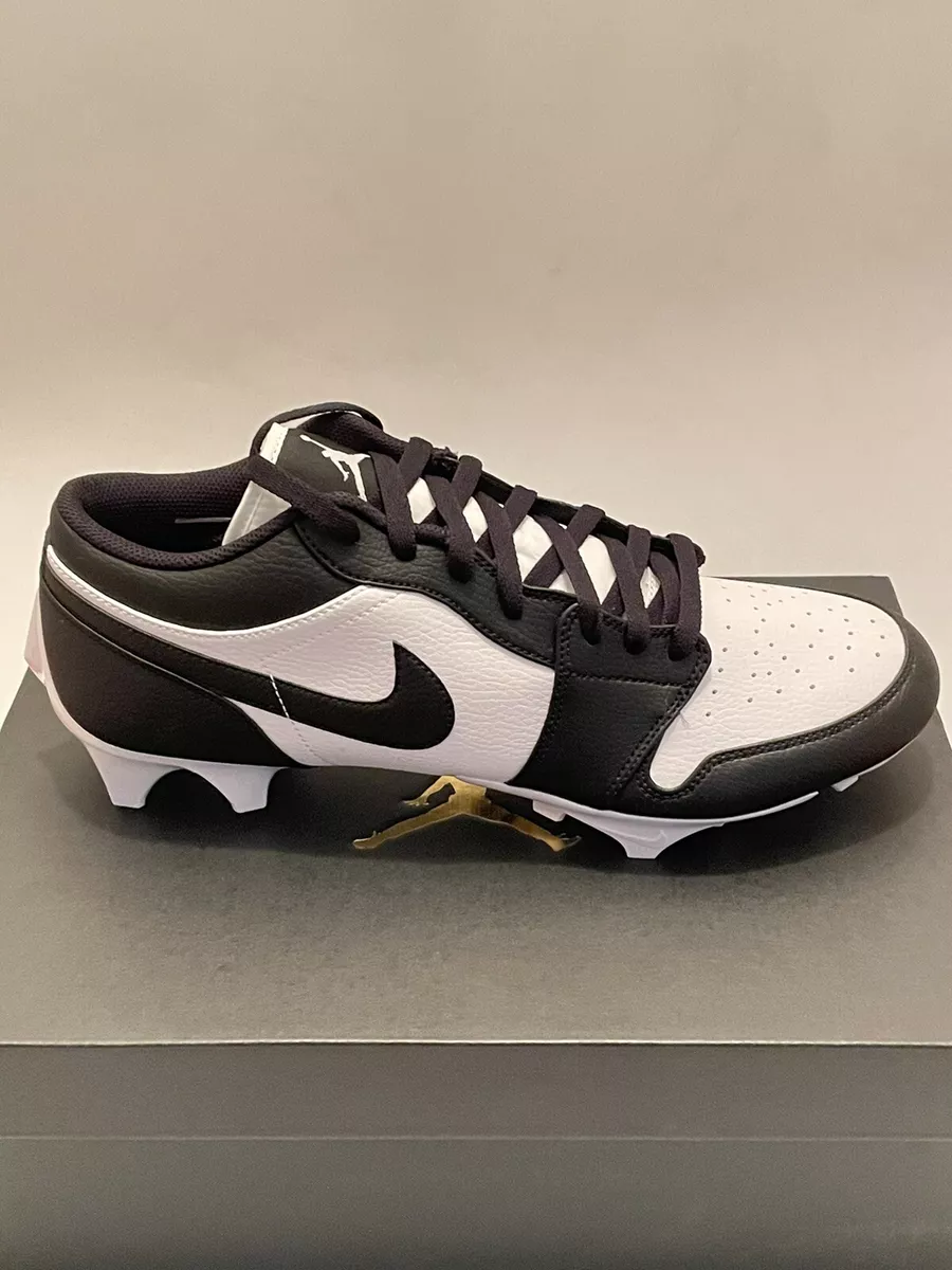 Nike Air Jordan 1 Low TD Panda Football Cleats FJ6245 100 Men s Size 14 US
