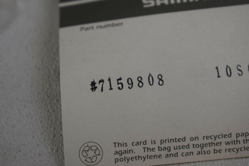 SHIMANO 1'' fork crown race headset 26,4mm silver nos nib - Picture 7 of 7