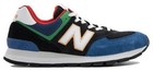 New Balance 574 Rugged Black Captain Blue