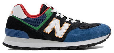 New Balance 574 Rugged Black Captain Blue - 1 of 1