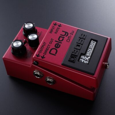 Boss DM-2W Analog Delay Guitar Effects Pedal Waza Craft Red