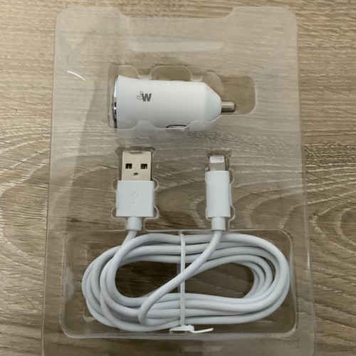 📀 Just Wireless Dual Car Charger - 6ft Cable AS SHOWN - Picture 1 of 2