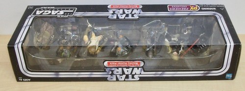 Star Wars Bounty Hunter 7 Pack of action figures - Boba Fett, IG-88 & Boosk - Picture 5 of 5