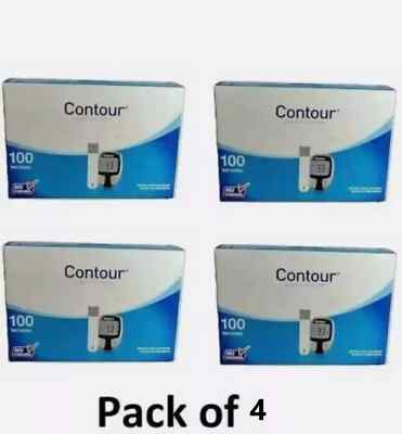 Contour Test Strips - 100 pack of  4 = 400 strips expiry 05/2027 (Not Next)