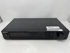 SONY ST-JX401 Digital AM/FM Stereo Tuner Digital Synthesizer Memory Scan Tested