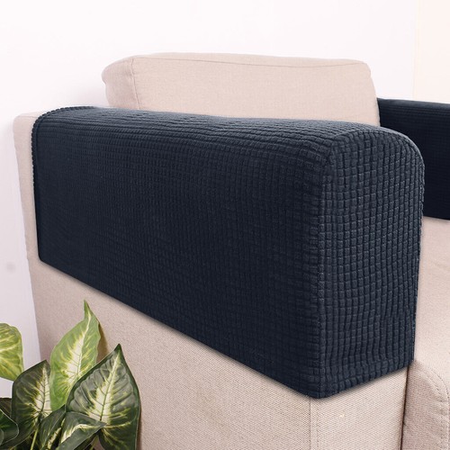 Stretch Armchair Covers Chair Arm Protector Cover Sofa Couch Recliner Armrest - Picture 10 of 34