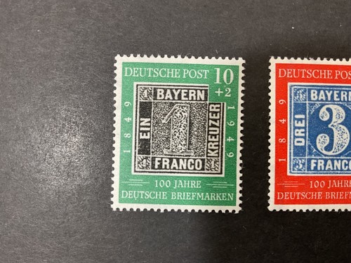 West German stamps - WG 49. Mi 113 - 115. 1949. ** MNH, mint never hinge #c345 - Picture 2 of 8