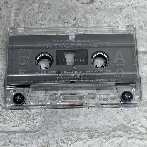 Young MC - Stone Cold Rhymin Cassette Tape Rap Hip Hop Music 1989 Old School - Picture 4 of 5