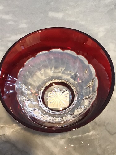 Waterford Crystal SIMPLY RED 5" Bowl, NIB - Picture 7 of 7