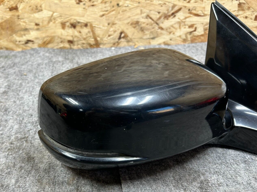 ACURA RLX ADVANCE 14-16 OEM RIGHT PASSENGER EXTERIOR REAR VIEW MIRROR BLACK 112K - Picture 6 of 8