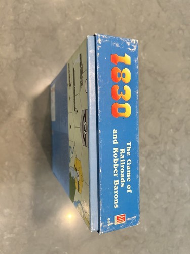 1830 The Game Of Railroads and Robber Barons Board Game Avalon Hill Game 1986 E1 - Picture 20 of 24