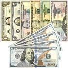 70-Piece Prop REPLICA Money Set for Music Videos, Kids' Education,Parties & More
