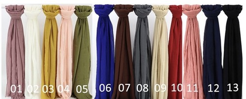 Women modal hijab scarf wrap headscarf wrap turban scarf - Picture 10 of 33