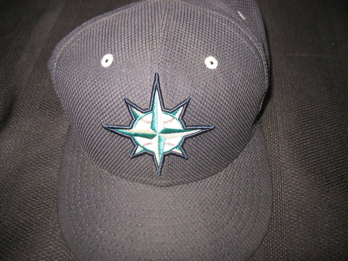 A.J.Happ Seattle Mariners Game Worn Cap 7 1/4 New Era BNV | eBay