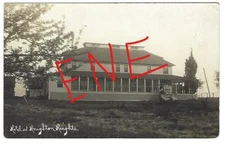 Antique RPPC Houghton Lake "Smith Hotel / Houghton Heights Inn" 1910s Unposted
