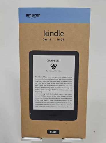 Amazon Kindle E-Reader 6" 11th Gen 16GB Wi-Fi Glare-free Display 2024 Black - Picture 2 of 3